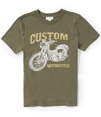 Scene&Heard Big Boys Motorcycle Graphic Short Sleeve T-Shirt