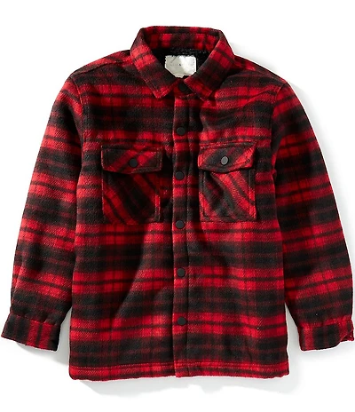 Scene&Heard Big Boys Plaid Shacket