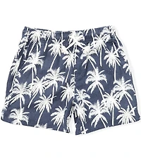 Scene&Heard Big Boys Tropical Print Pull On Shorts
