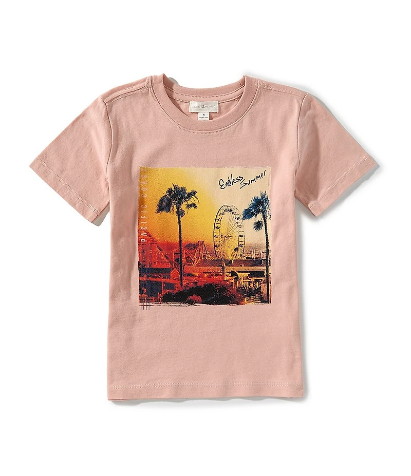 Scene&Heard Little Boys Jersey Shore Screen Print T-Shirt