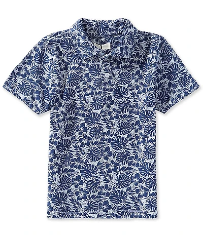 Scene&Heard Little Boys Coordinating Palm Print Polo