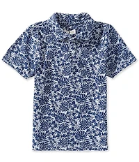 Scene&Heard Little Boys Coordinating Palm Print Polo