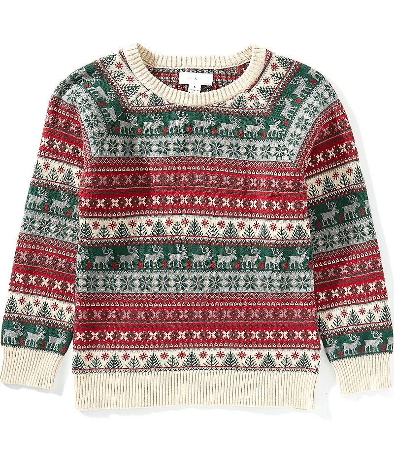 Scene&Heard Little Boys Fairisle Sweater
