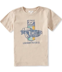 Scene&Heard Little Boys Muscle Car Graphic Short Sleeve T-Shirt
