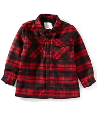 Scene&Heard Little Boys Plaid Shacket