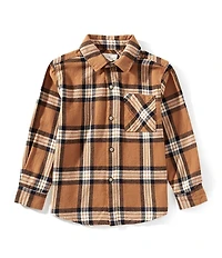 Scene&Heard Little Boys Plaid Print Sportshirt