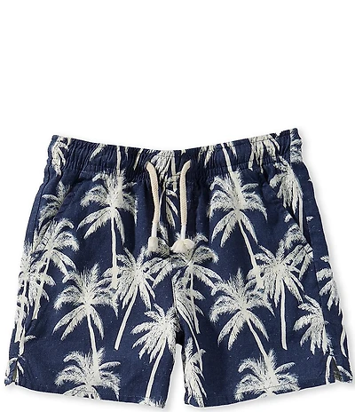 Scene&Heard Little Boys Tropical Print Pull On Shorts