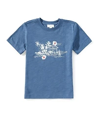 Scene&Heard Tropical Screen Print T-Shirt