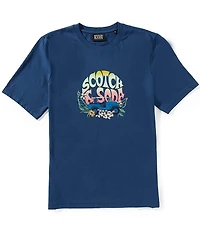 Scotch & Soda Artwork Short Sleeve T-Shirt