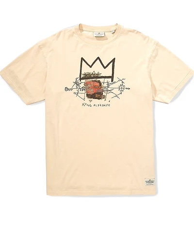 Scotch & Soda Basquiat Artwork Short Sleeve T-Shirt