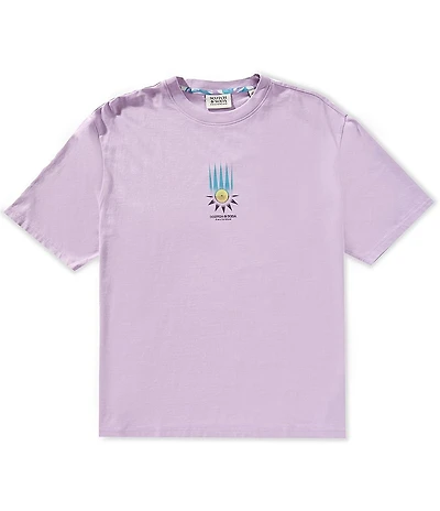 Scotch & Soda Chest Artwork Short Sleeve Graphic T-Shirt