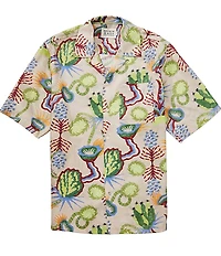 Scotch & Soda Desert Floral Short Sleeve Woven Shirt