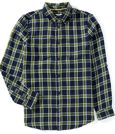 Scotch & Soda Double-Face Long Sleeve Woven Shirt