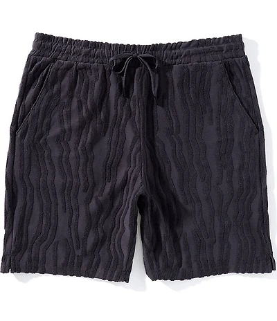 Scotch & Soda Jacquard 7#double; Inseam Shorts