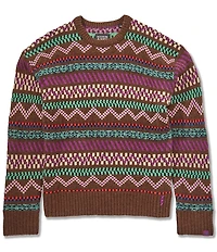 Scotch & Soda Jacquard Dropped Shoulder Sweater