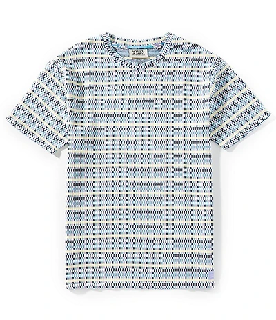 Scotch & Soda Jacquard Short Sleeve T-Shirt