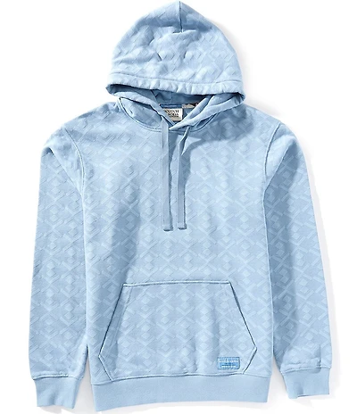 Scotch & Soda Jacquard Terry Long Sleeve Hoodie