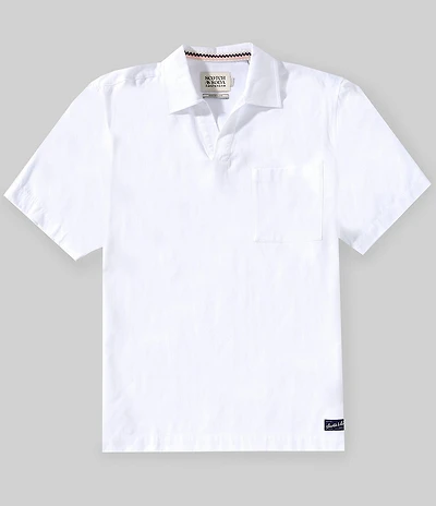 Scotch & Soda Linen Short Sleeve Shirt