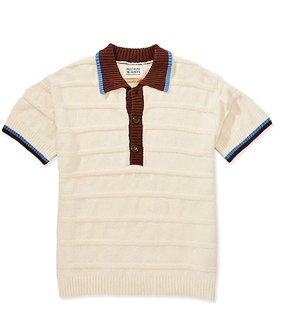 Scotch & Soda Loose Fit Short Sleeve Polo Shirt