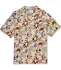 Scotch & Soda Multi Print Short Sleeve Woven Shirt