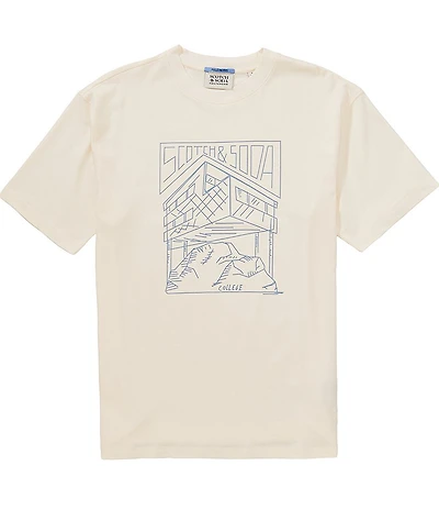 Scotch & Soda Relaxed Fit Artwork T-Shirt