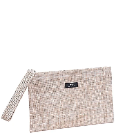 SCOUT Cabana Sand Woven Wristlet