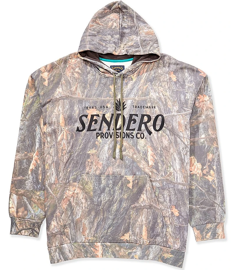 Sendero Provisions Co. Camouflage Printed Long Sleeve Fleece Hoodie