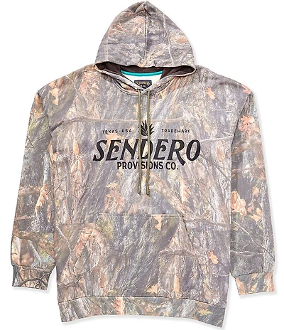 Sendero Provisions Co. Camouflage Printed Long Sleeve Fleece Hoodie