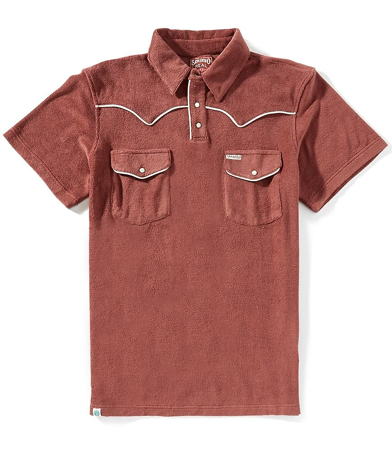 Sendero Provisions Co. Cantina Terry Cloth Polo Shirt