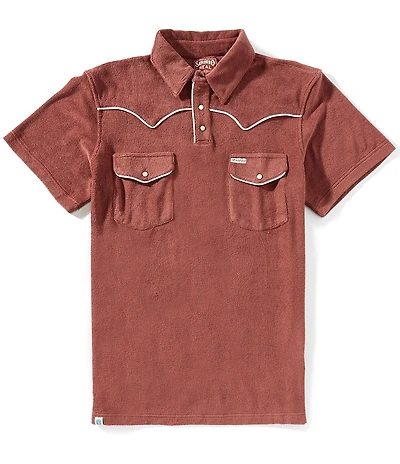 Sendero Provisions Co. Cantina Terry Cloth Polo Shirt