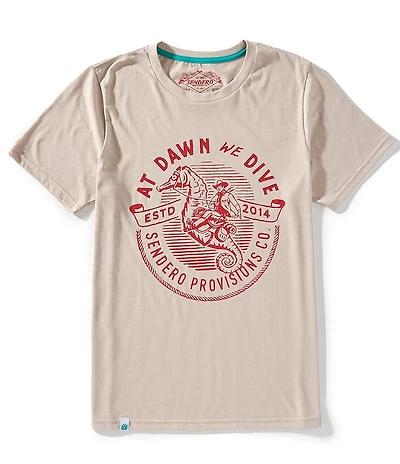 Sendero Provisions Co. We Dive Seahorse Graphic T-Shirt