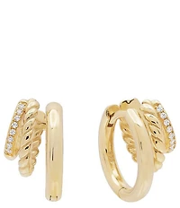 SHASHI Charlee Triple Hoop Earrings