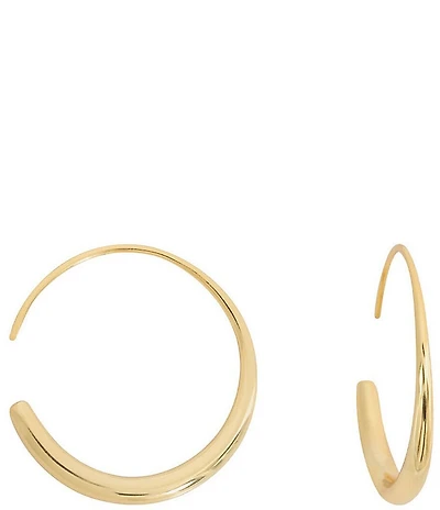 SHASHI Dahlia Hoop Earrings