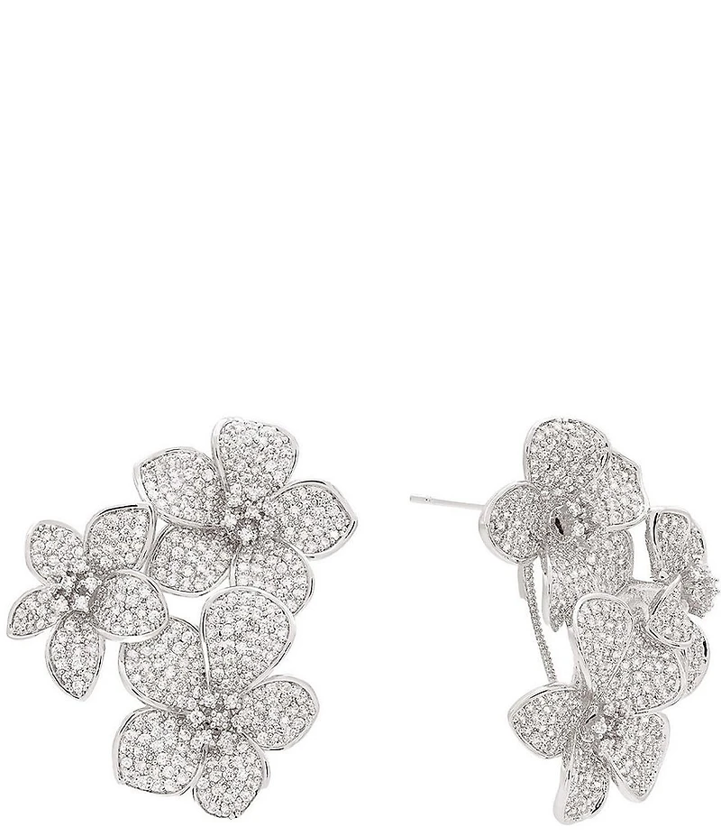 SHASHI Eden Cluster Floral Drop Earrings