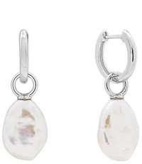 SHASHI Rory Hoop Drop Earrings