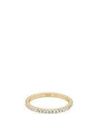 SHASHI Staci Double Pave Band Ring