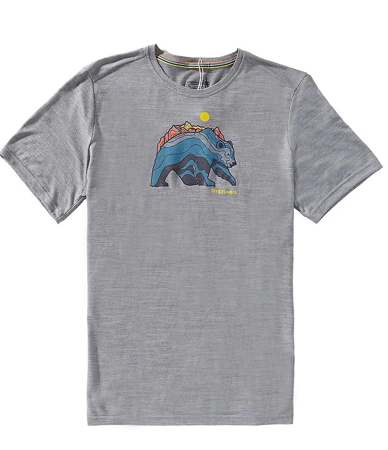 SmartWool Bear Strata Active Short Sleeve Graphic T-Shirt