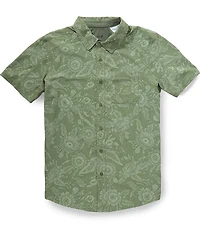 SmartWool Everyday Floral Print Short Sleeve Woven Shirt