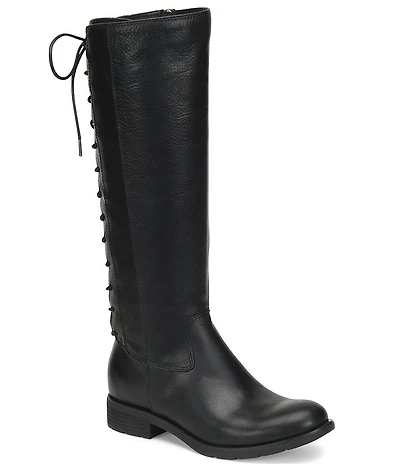 Sofft Sharnell II Leather Lace Up Waterproof Tall Boots