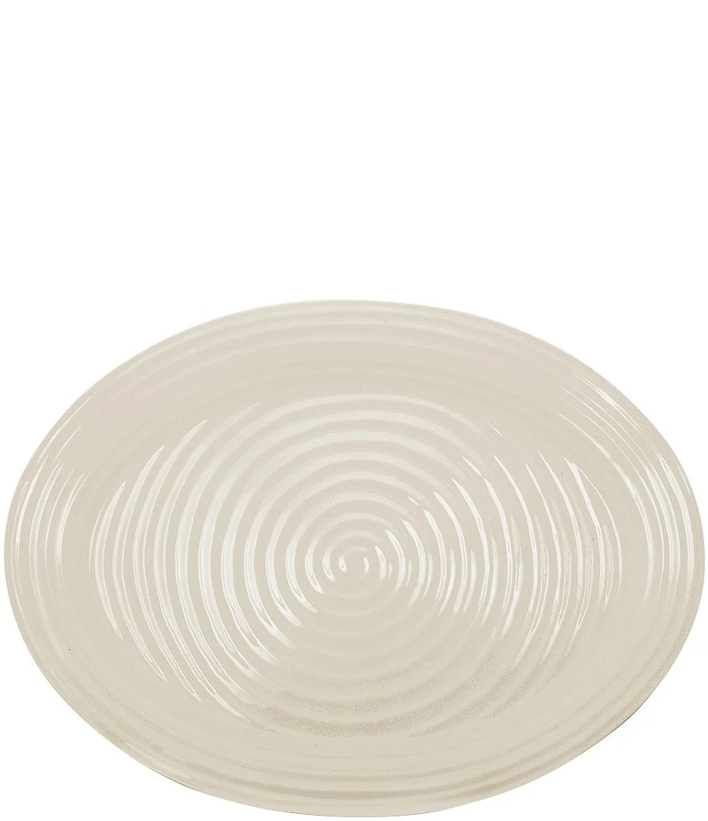 Sophie Conran for Portmeirion Porcelain Pebble Large Oval Platter