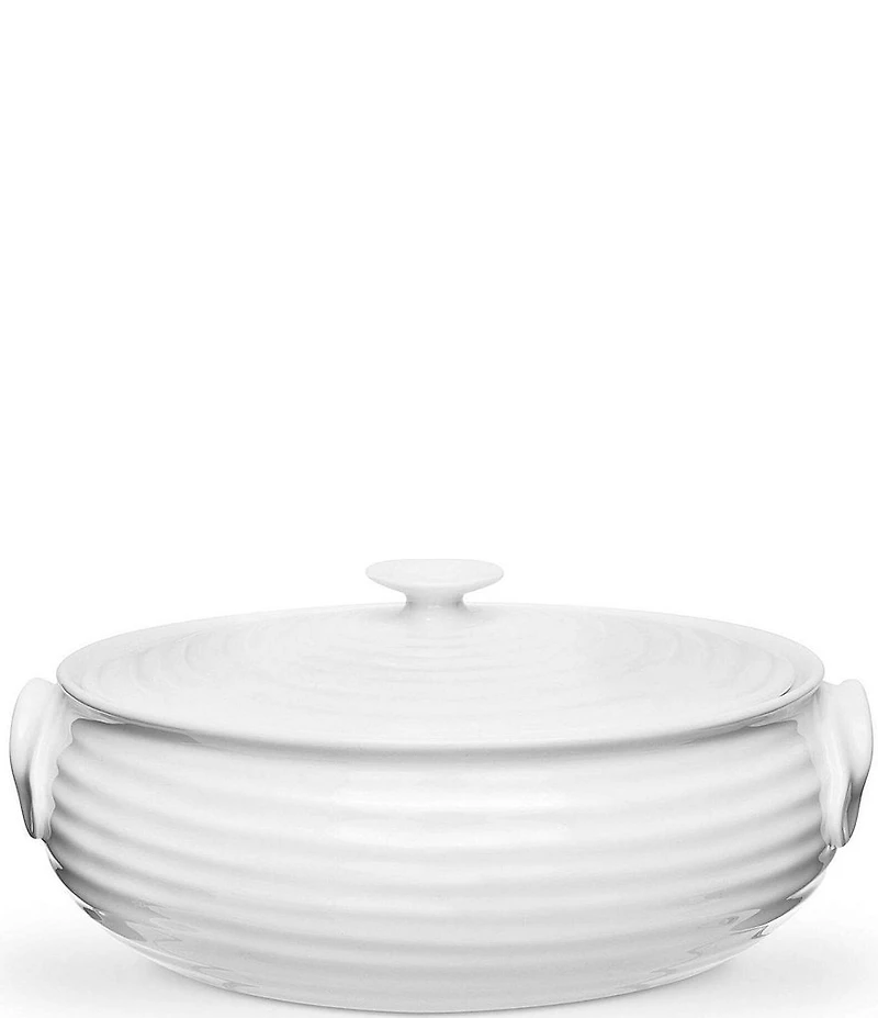 Sophie Conran for Portmeirion Small Oval Porcelain Covered Casserole