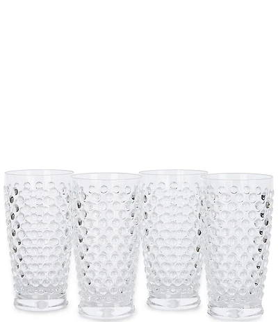 Southern Living Parker Acrylic Hobnail Jumbo Tumblers, Set of 4