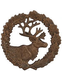 Southern Living Aluminum Elk & Wreath Trivet
