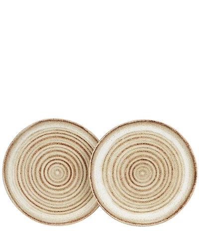 Southern Living Astra Collection Glazed Stoneware Salad Plates, Set of 2