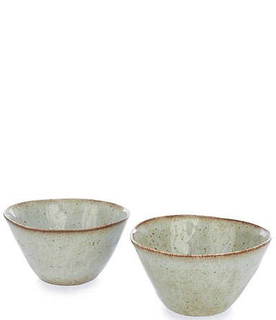 Southern Living Astra Glazed Stoneware Cereal Bowls, Set of 2