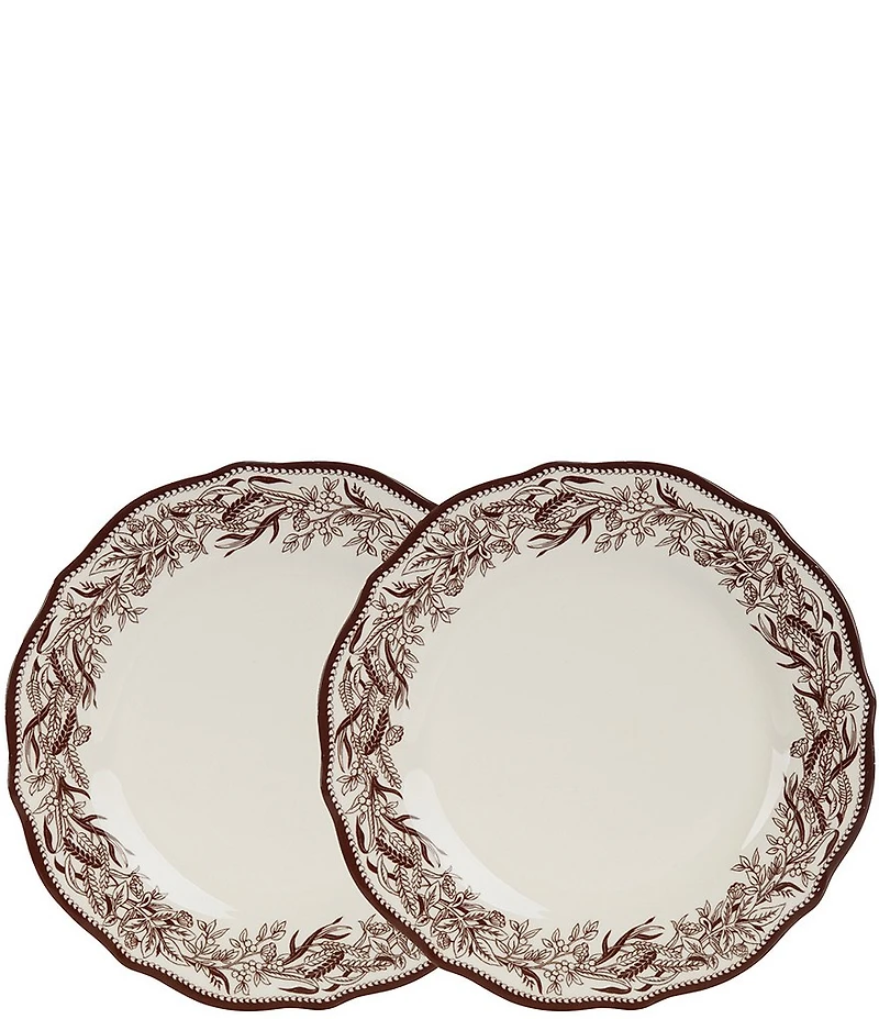 Southern Living Autumn Grove Dinner Plates, Set of 2