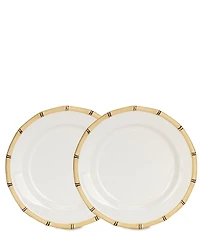 Southern Living Bamboo Salad Plates, Set of 2