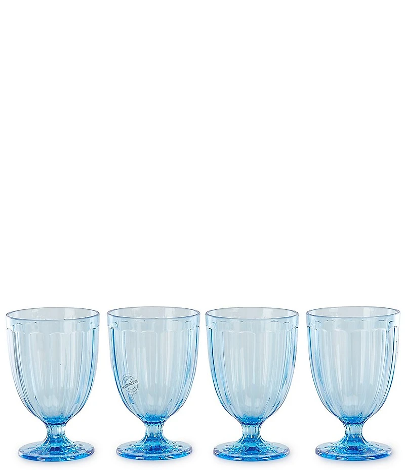 Southern Living Acrylic Short Goblets, Set of 4