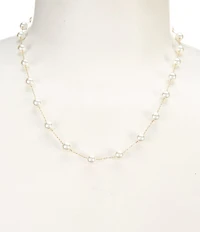 Southern Living x Borrowed & Blue Delicate Pearl Collar Necklace