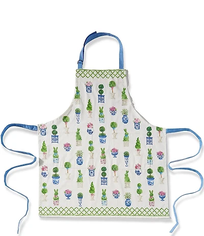 Southern Living Bunny Topiary Apron